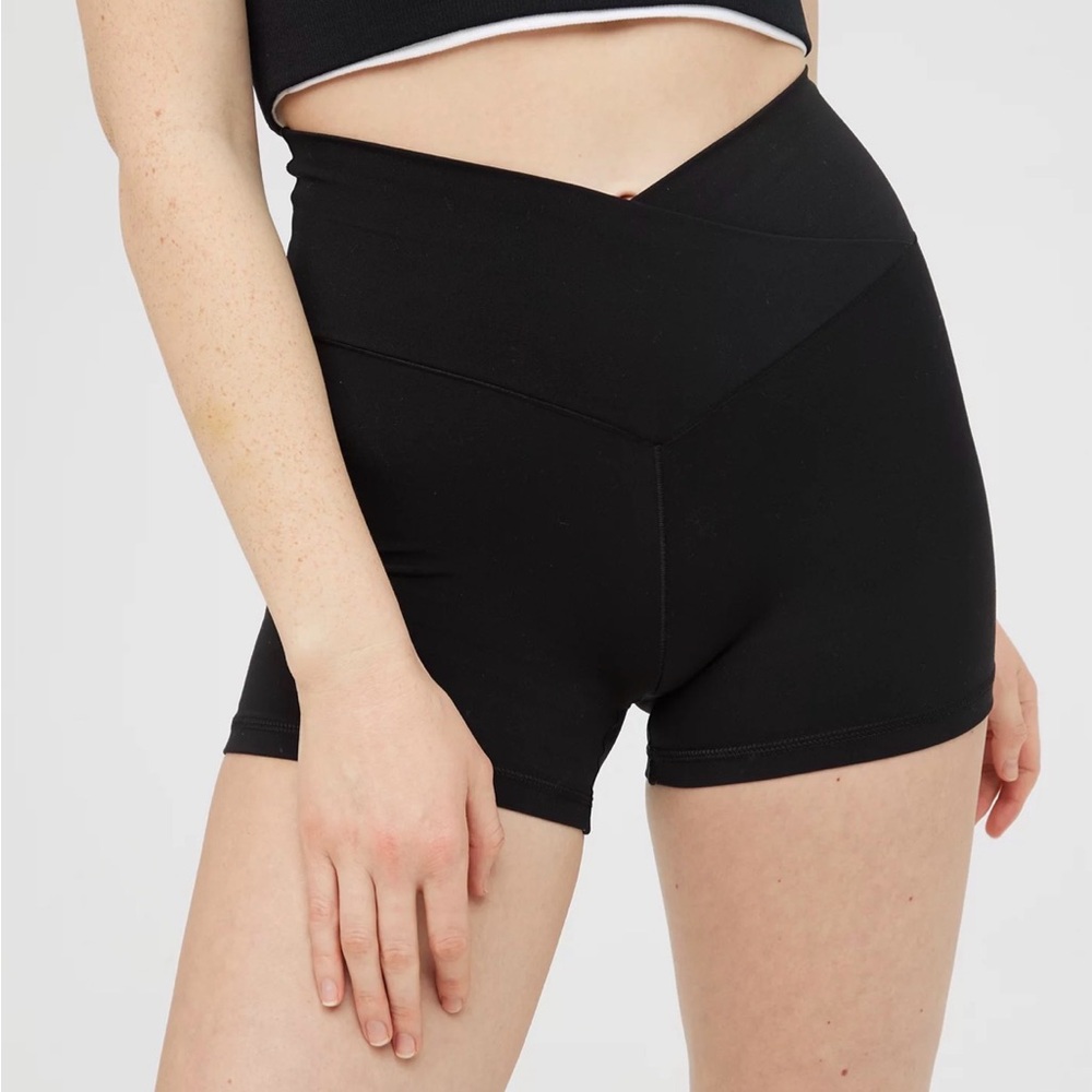 Aerie Real Me Crossover 3” Bike Shorts